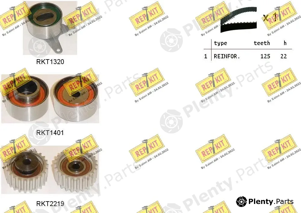 Repkit RKTK1197 — Timing Belt Kit