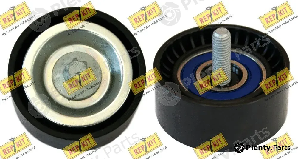 Repkit RKT3654 — Deflection/Guide Pulley, V-ribbed belt