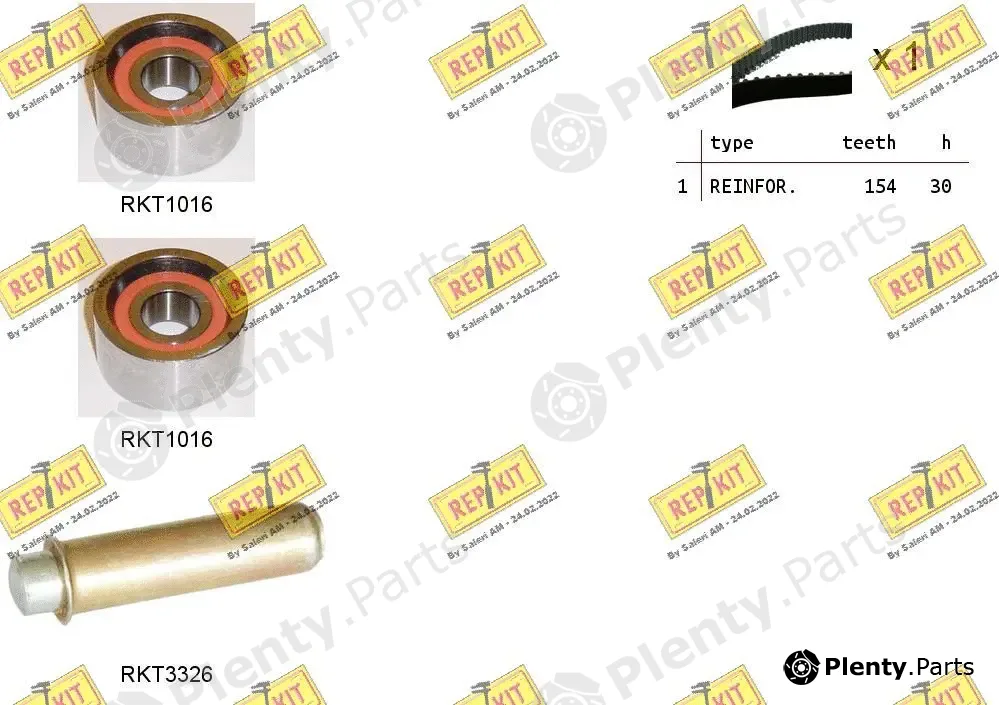 Repkit RKTK1184 — Timing Belt Kit