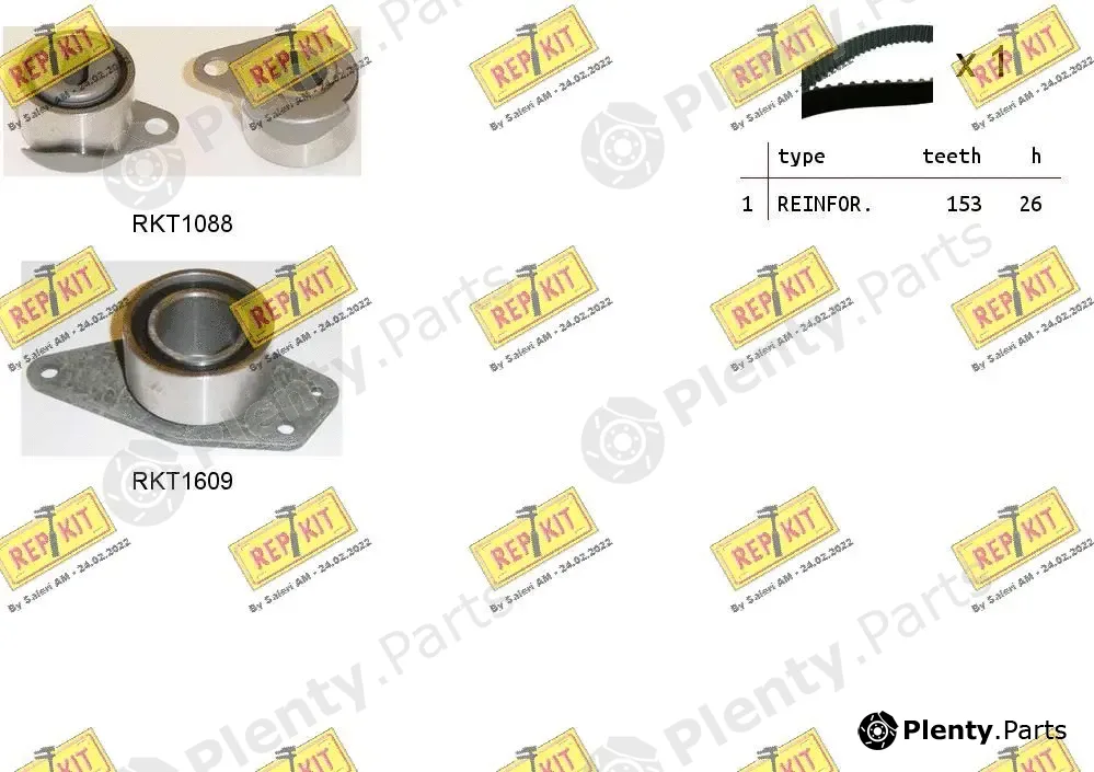 Repkit RKTK1134 — Timing Belt Kit