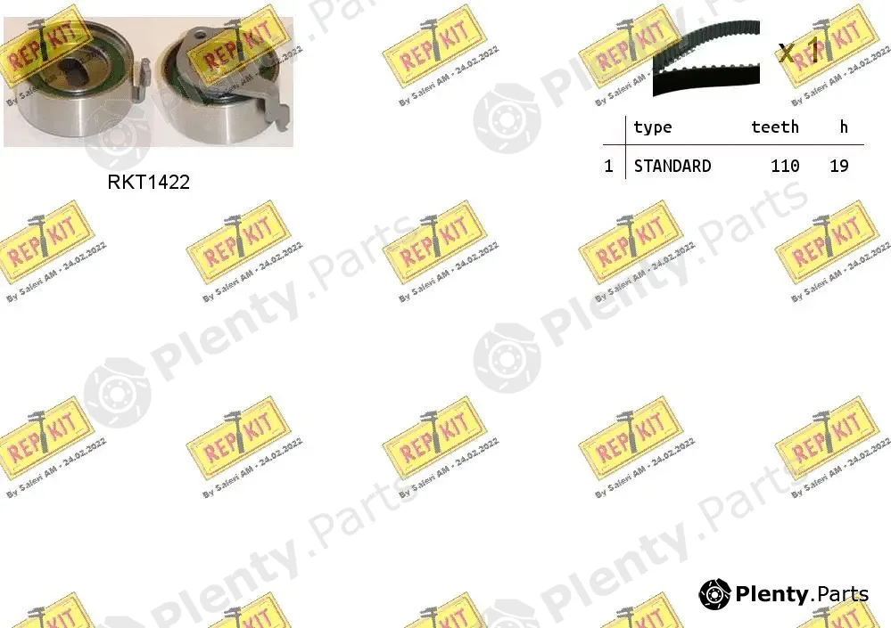 Repkit RKTK1273 — Timing Belt Kit