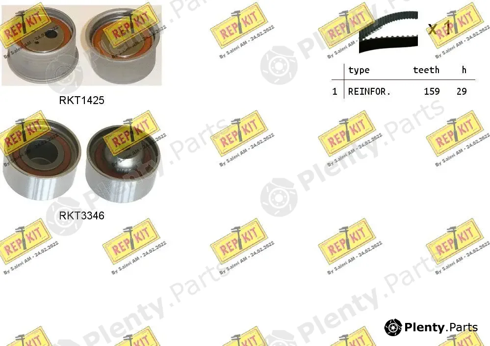 Repkit RKTK1224 — Timing Belt Kit