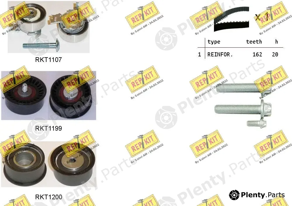Repkit RKTK0848 — Timing Belt Kit