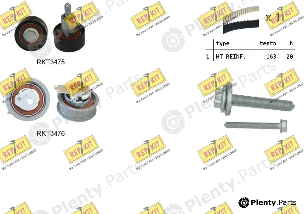 Repkit RKTK1174 — Timing Belt Kit