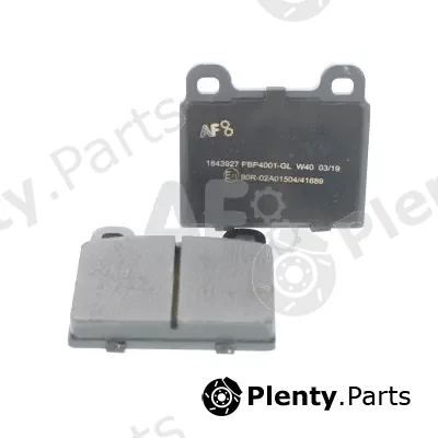 AUTOMOTOR France PBP4001 — Brake Pad Set, disc brake AF - Gamme Premium