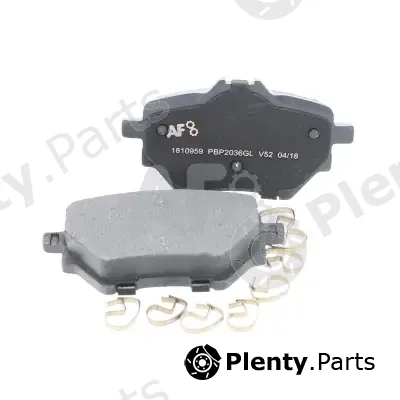 AUTOMOTOR France PBP2036 — Brake Pad Set, disc brake AF - Gamme Premium
