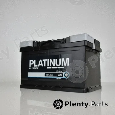 Platinum 100E — Starter Battery Platinum Prestige