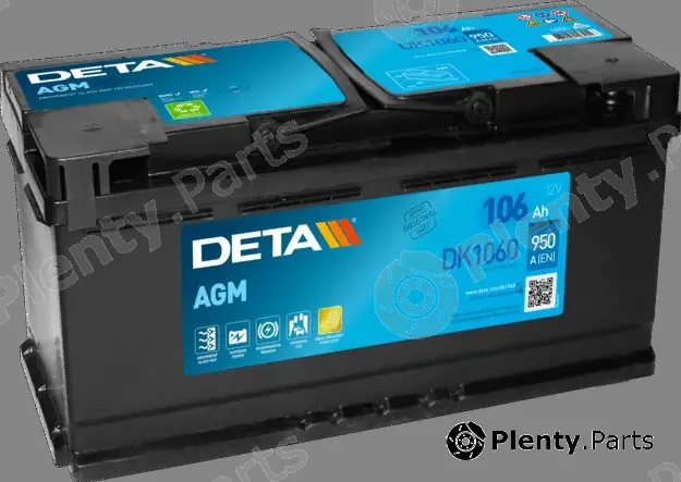 Deta DK1060 — Starter Battery DETA AGM