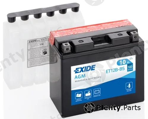 Deta ET12B-BS — Starter Battery EXIDE AGM