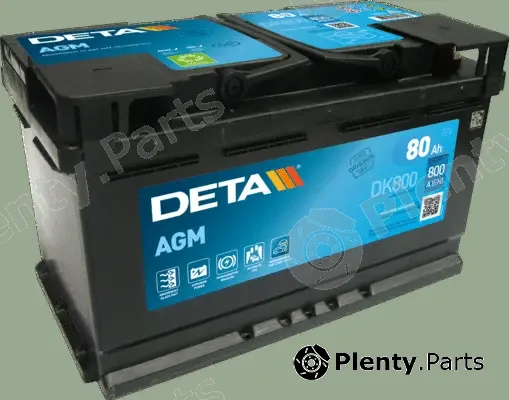Deta DK800 — Starter Battery DETA AGM