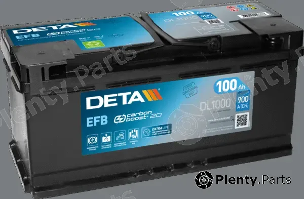 Deta DL1000 — Starter Battery DETA EFB