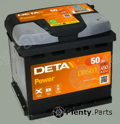 Deta DB500 — Starter Battery Power