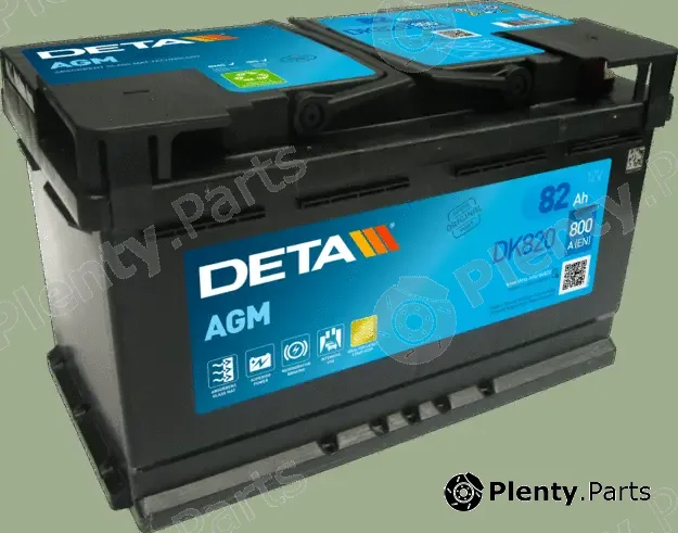 Deta DK820 — Starter Battery DETA AGM