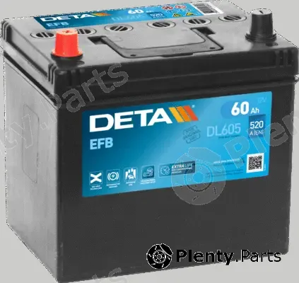 Deta DL605 — Starter Battery DETA EFB
