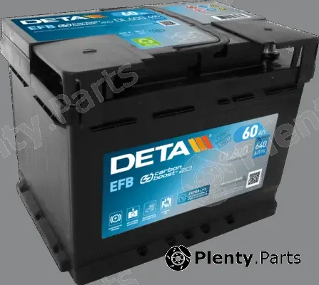 Deta DL600 — Starter Battery DETA EFB