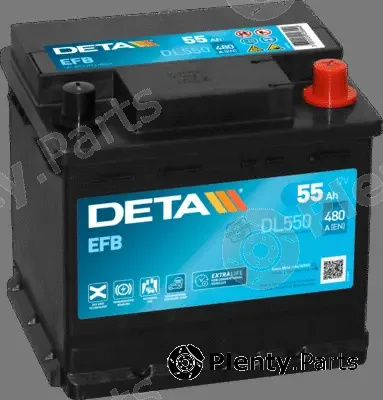 Deta DL550 — Starter Battery DETA EFB