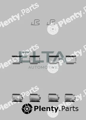 Elta Automotive EA8522 — Accessory Kit, disc brake pad VXPro