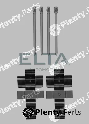 Elta Automotive EA8763 — Accessory Kit, disc brake pad VXPro