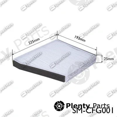 SpeedMate SM-CFG001 — Filter, cabin air