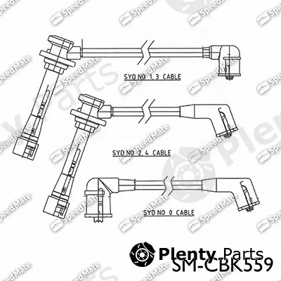 SpeedMate SM-CBK559 — Ignition Cable Kit