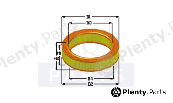 Equal Quality FA3076 — Air Filter