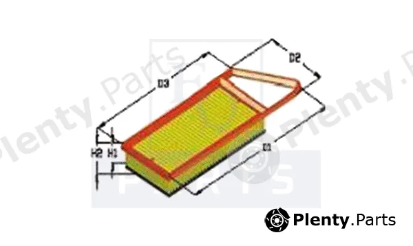 Equal Quality FA3248 — Air Filter