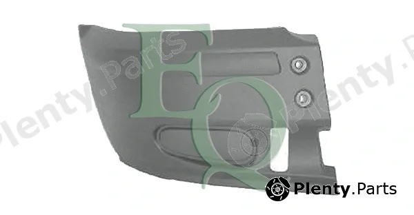 Equal Quality P0986 — Cover, bumper