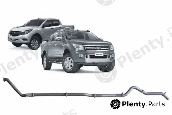 Redback FRX21100-PB — Exhaust System