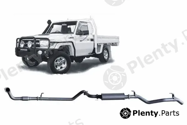 Redback TLX40800-CM — Exhaust System