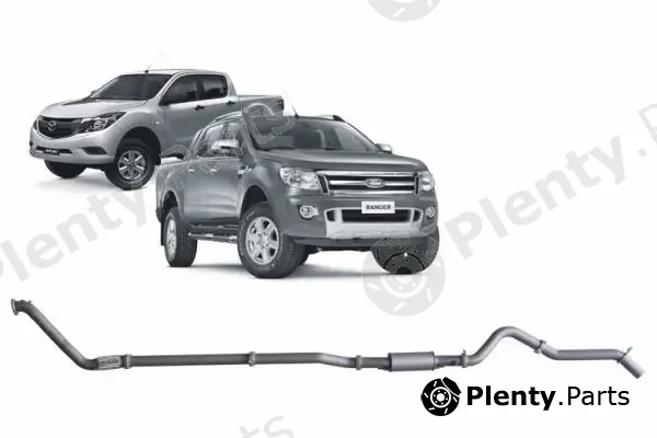 Redback FRX21100-PR — Exhaust System