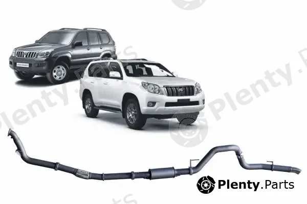 Redback TPX43800-PR — Exhaust System