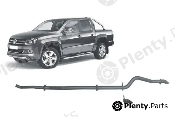 Redback VAX60100-PB — Exhaust System