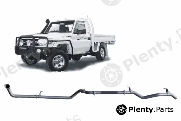 Redback TLX40800-PO — Exhaust System