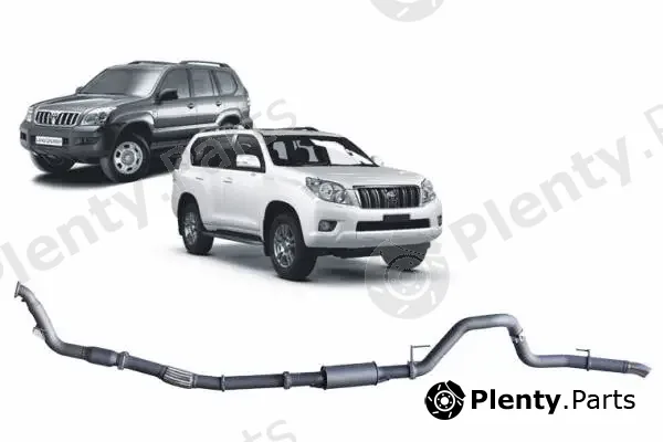 Redback TPX43800-CR — Exhaust System