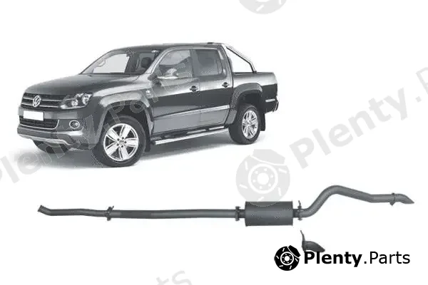 Redback VAX60100-PM — Exhaust System