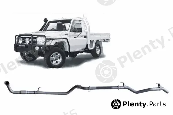 Redback TLX40800-CP — Exhaust System