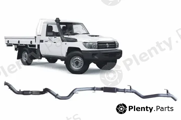 Redback TLX40200-CR — Exhaust System