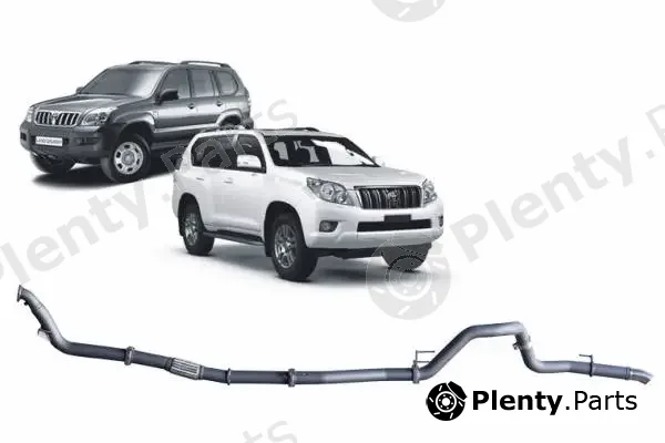 Redback TPX43800-PB — Exhaust System