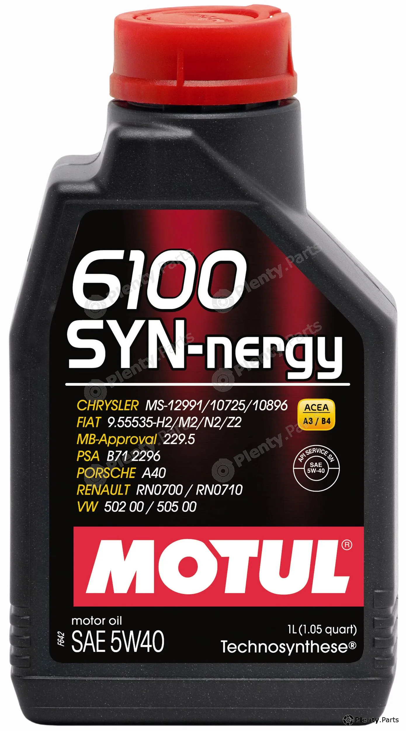Motul 15910 — Engine Oil 6100 SYN-NERGY 5W-40