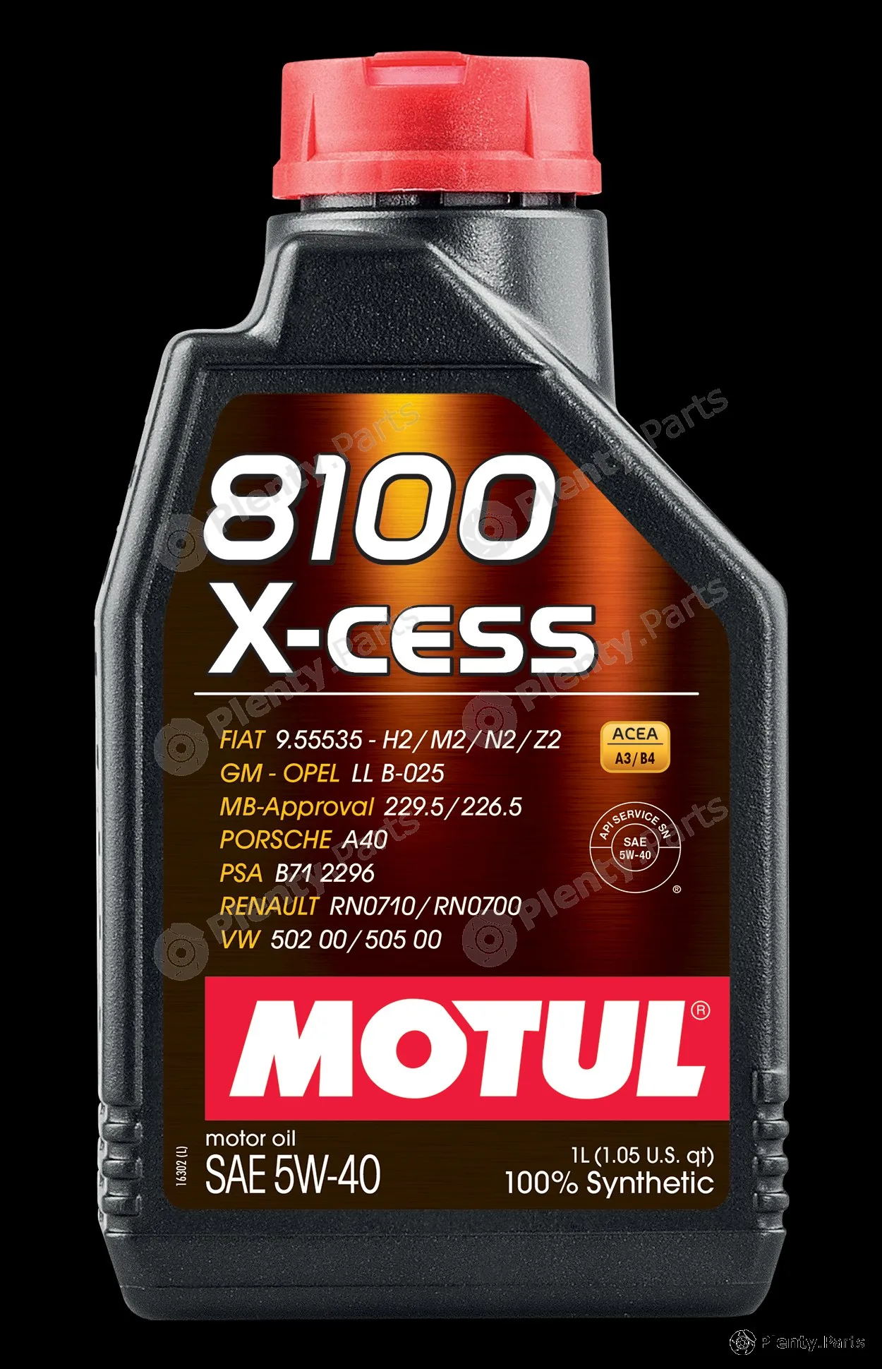 Motul 17600 — Engine Oil 8100 X-CESS 5W-40