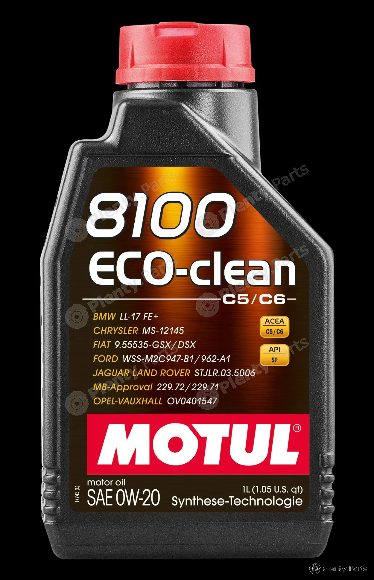Motul 17014 — Engine Oil 8100 ECO-CLEAN 0W-20