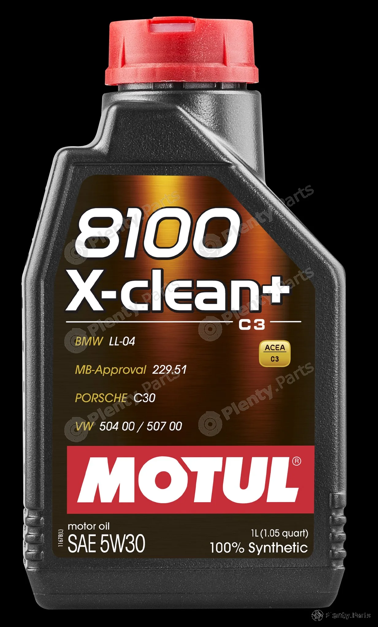 Motul 17720 — Engine Oil 8100 X-CLEAN+ 5W-30