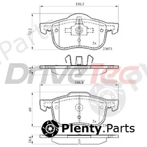 DriveTec DPAD1458 — Brake Pad Set, disc brake