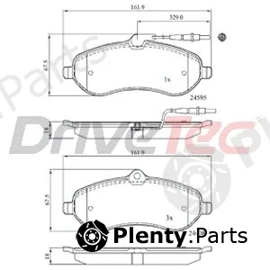 DriveTec DPAD1995 — Brake Pad Set, disc brake