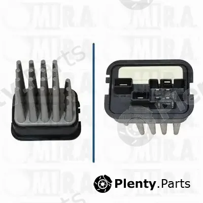 MI.R.A. 47/1451 — Resistor, interior blower