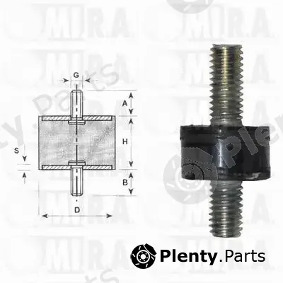 MI.R.A. 11/1510 — Seal Ring, exhaust pipe