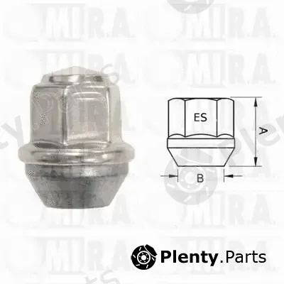 MI.R.A. 29/1745 — Wheel Nut