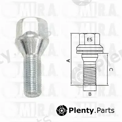 MI.R.A. 29/1687 — Wheel Stud
