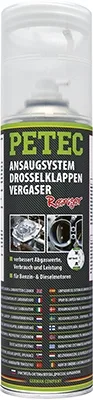 Petec 72450 — Cleaner, carburettor AIR-INTAKE SYSTEM, THROTTLE VALVE & CARBURETTOR CLEANER
