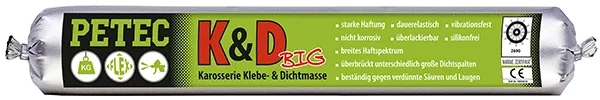 Petec 94660 — Body Adhesive BODY ADHESIVE & SEALANT, GREY
